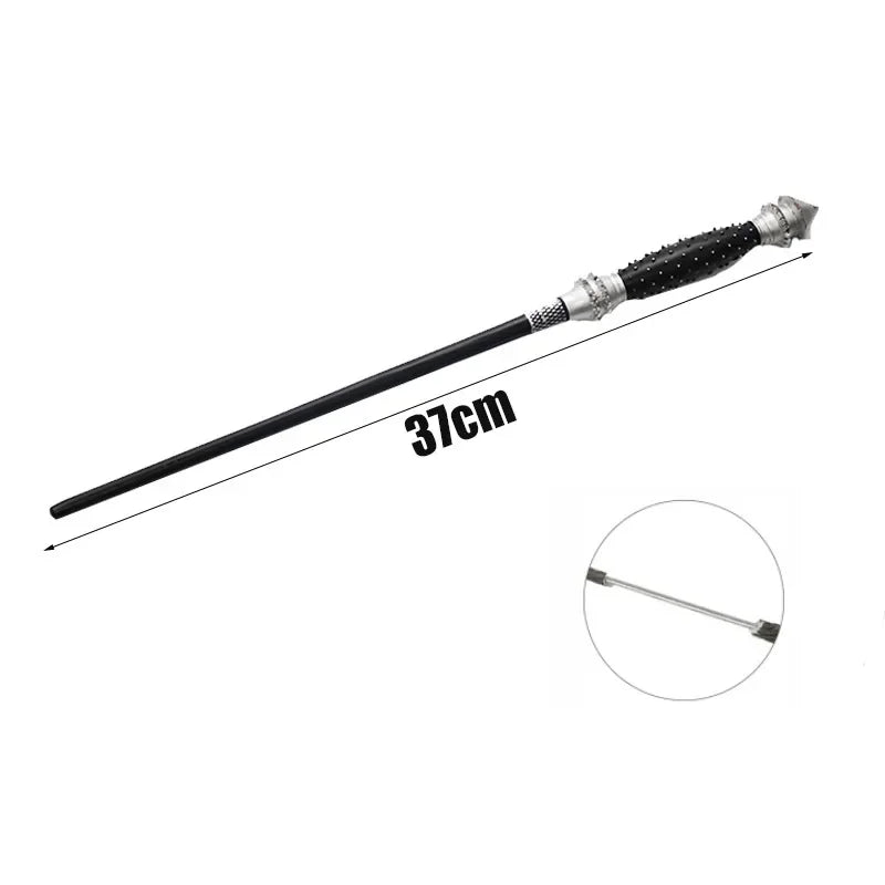 27Pcs Anime Cosplay Show Metal Core Magic Wand Children Decoration Toy Accessories For Kids Bacchetta Di Plastic Magic Stick