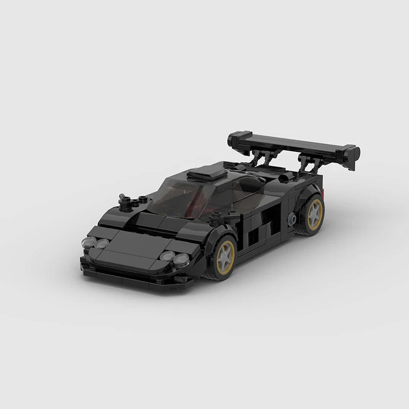 Supercar F1 City Speed Champions Racing Car RX-7 Model Building Blocks MOC Supercar Racers Vehicle Technique Bricks Kids Toys