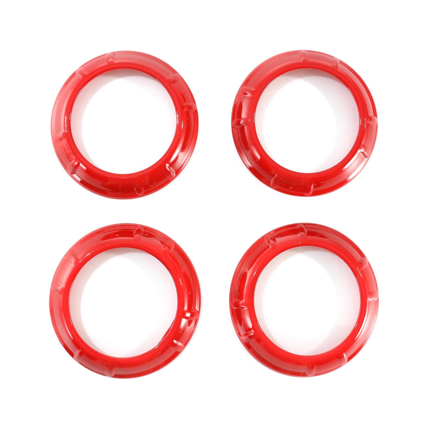 18 piezas de accesorios de decoración para el interior del coche, cubierta embellecedora para Jeep Wrangler JK JKU 2011 2012 2013 2014 2015 2016 2017 4 puertas