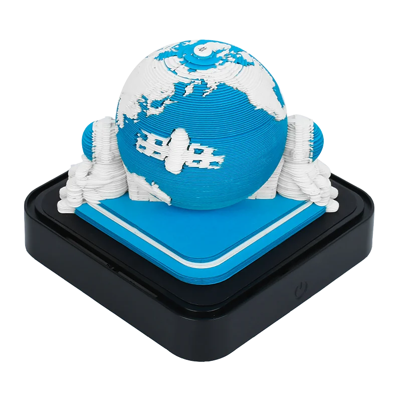 3d calendar 2025 memo pad 3d sticky pads crafting new Year's gift paper art 3d sculpture desk accessories small gifts for guests