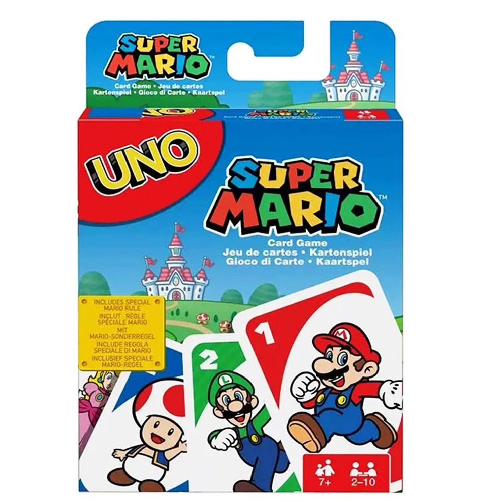 ONE FLIP! Board Games Playing Cards UNO Harry Narutos TOTORO Christmas Card Table Game for Children Adults Kid Birthday Gift Toy