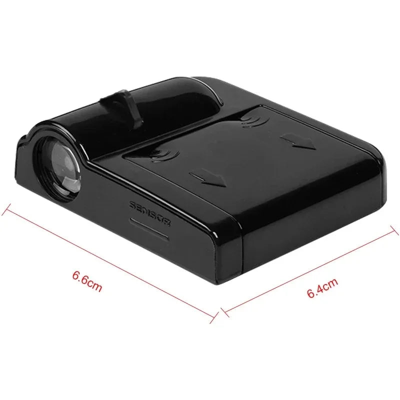 2Pcs Car Door Emblem Light Welcome Lamp Wireless Laser Projector Auto Decoration LED For Skoda Octavia Rapid Kodiaq Karoq Fabia