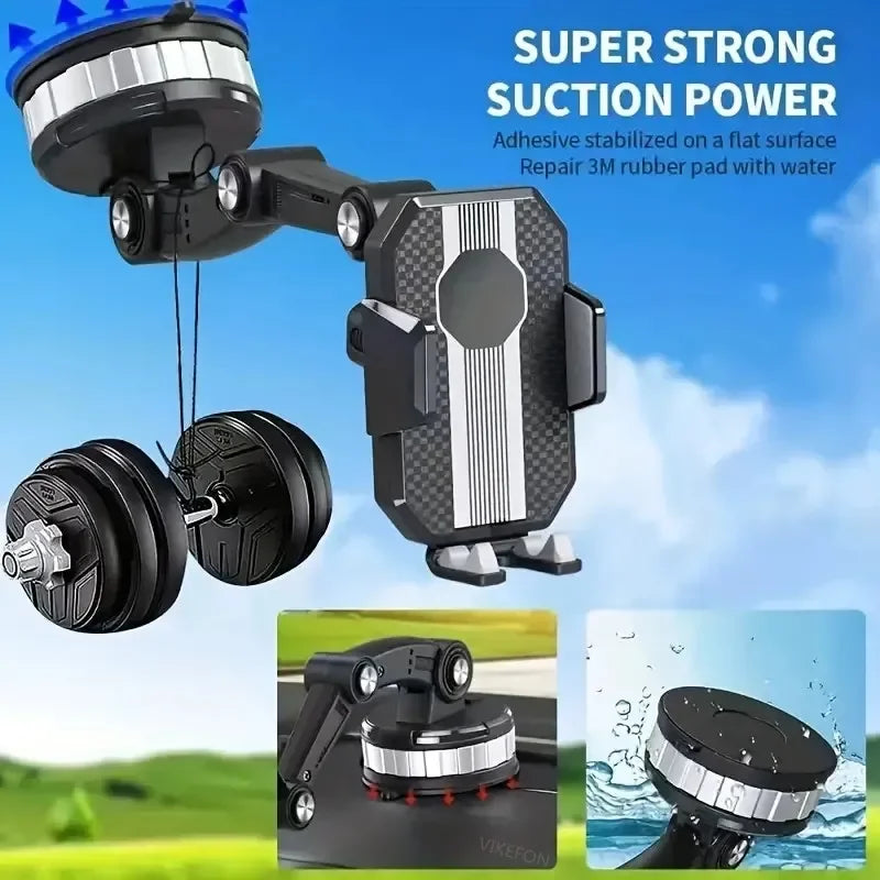 360 Rotating GM car phone stand Mobile windshield stand iPhone Samsung Xiaomi hands-free driving car phone stand