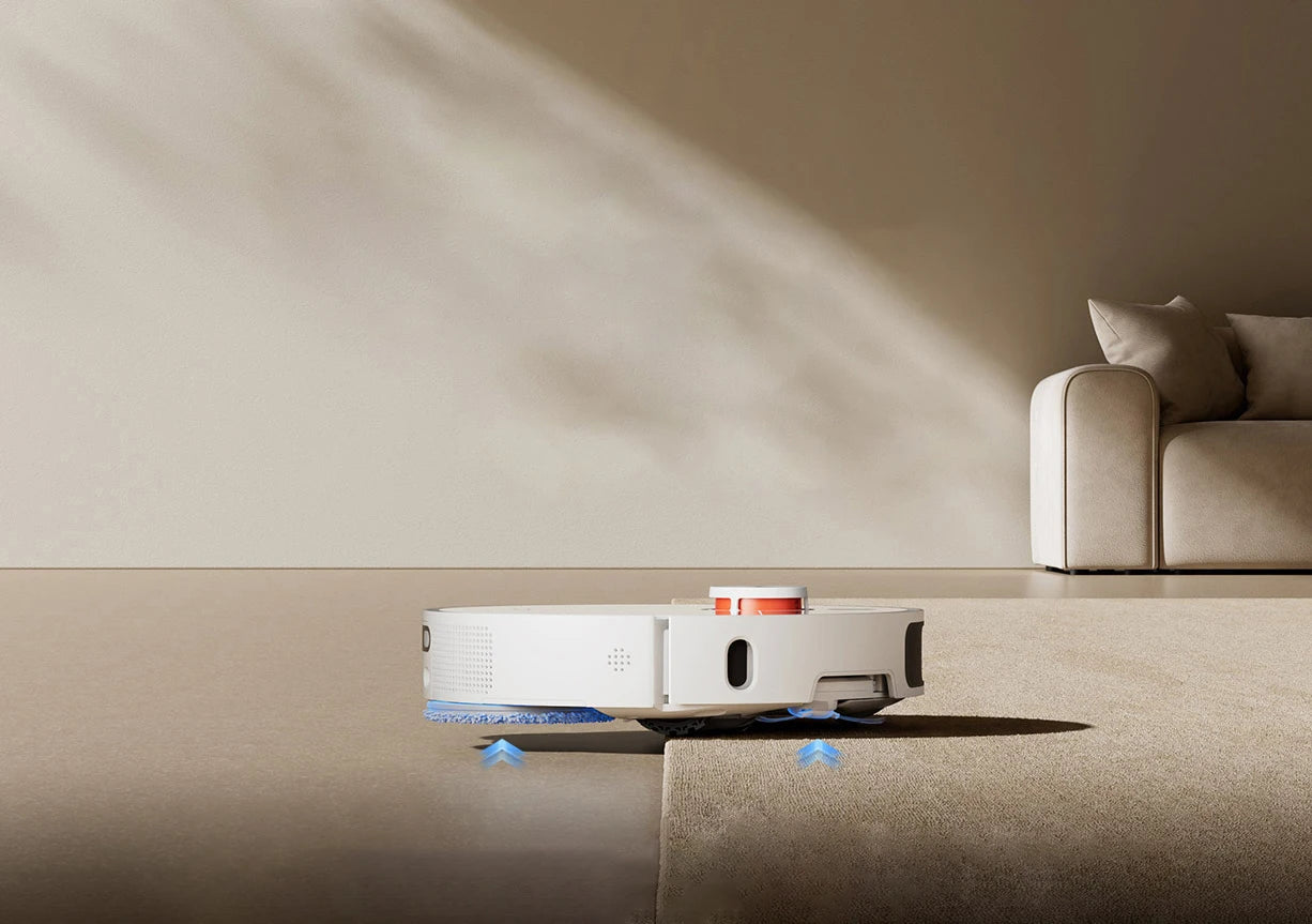 Aspiradora robot XIAOMI MIJIA M40, evitación de obstáculos de alta precisión, succión de 12 kPa, elevación de trapeador inteligente, navegación láser LDS