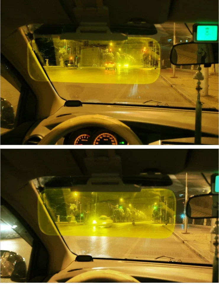 Car Anti-glare Sunshade Mirror Automotive Driver Goggles Free Angle Rotation Night Driving Night-vision Antiglare Mirror