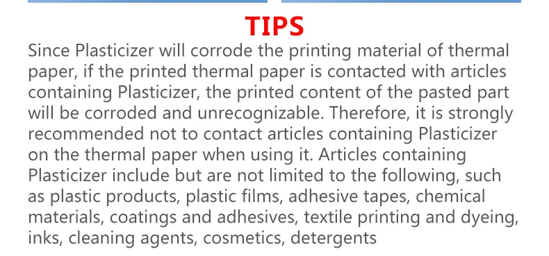 Etiquetas térmicas de varios tamaños, rollo de papel adhesivo, 100 mm de ancho, etiquetas blancas en blanco para etiquetas térmicas, pegatinas de papel autoadhesivas