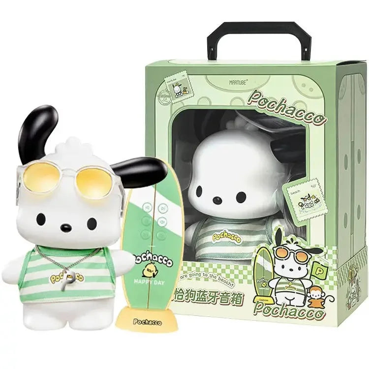 Sanrio Kawaii Pochacco Speaker Birthday Gift for Girls Boyfriend Girlfriend Valentine's Day Gift Cartoon Desktop Ornaments