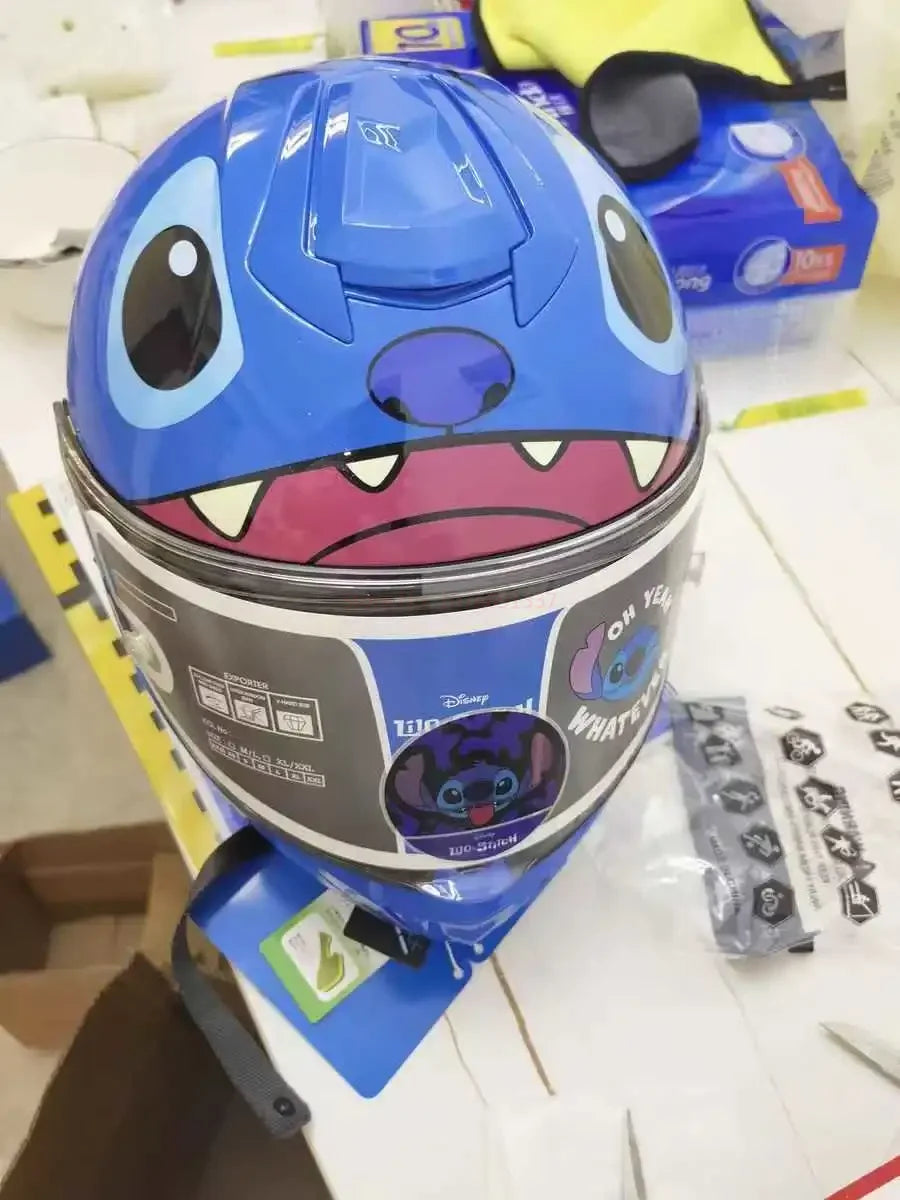 Sanrio Kuromi Cartoon Motorcycle Helmet Fashion Hello Kitty Scooter Helmet Cute High Quality Cute Helmet Four Seasons Gift