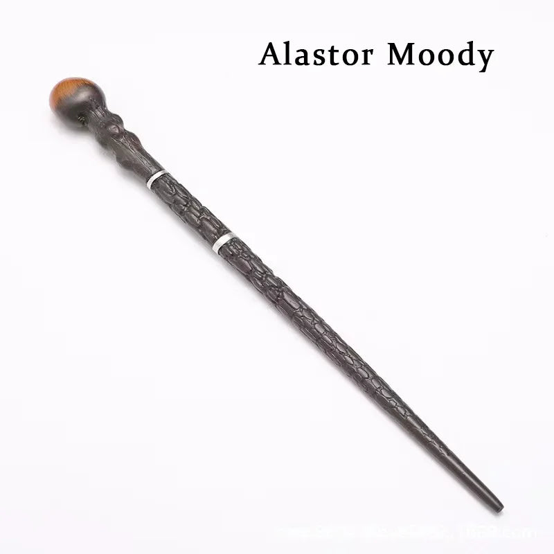 36 Styles Harry Magic Wand Resin Material Built in Steel Core Dumbledore Staff Cosplay Voldemort Props Christmas Gift Kid
