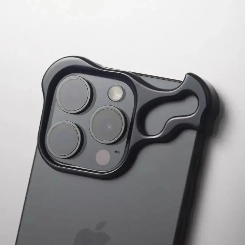 Titanium Metal Phone Case for IPhone 16 15 14 13 Pro Max Lens Film Aluminum Alloy Corner Pad Bumper Shockproof No Border Cover