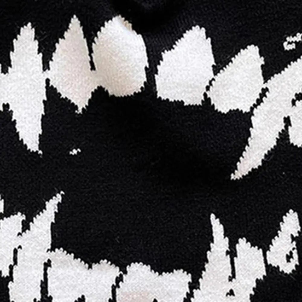 Vintage Y2k Streetwear Women Hat Pullover Hip Hop Knitting Hat Warm Wool Cold Caps