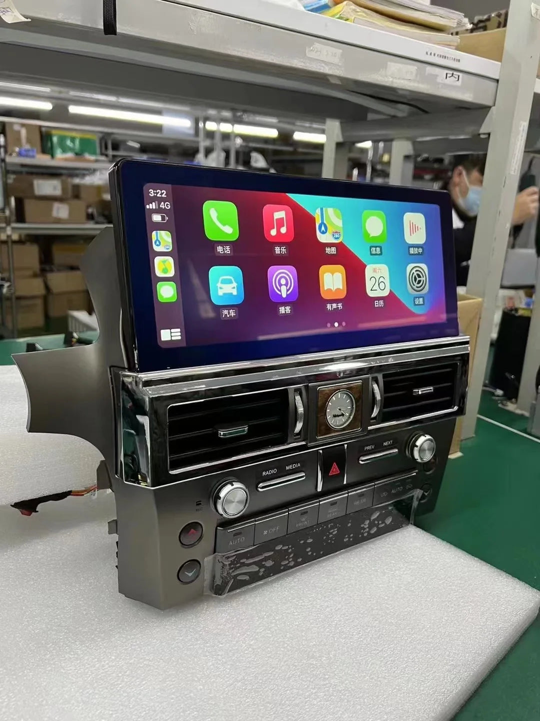 Android For Lexus GX400 GX460 2010-2020 Car Radio 8+256GB Multimedia Player Recorder 12.3" Touch Screen Head Unit Carplay Navi