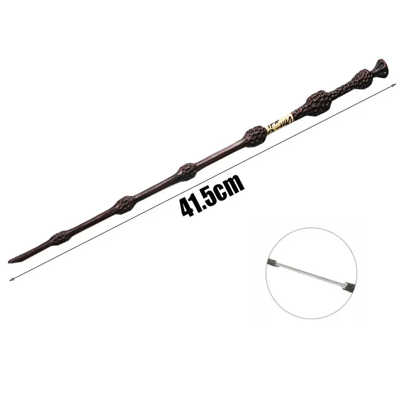 27Pcs Anime Cosplay Show Metal Core Magic Wand Children Decoration Toy Accessories For Kids Bacchetta Di Plastic Magic Stick