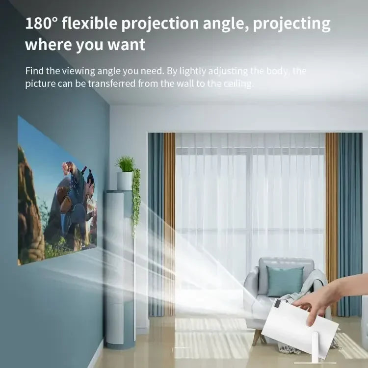 Smart Projector auto chart mini Home Theater Lcd Smart movie portable 4k andrid projector