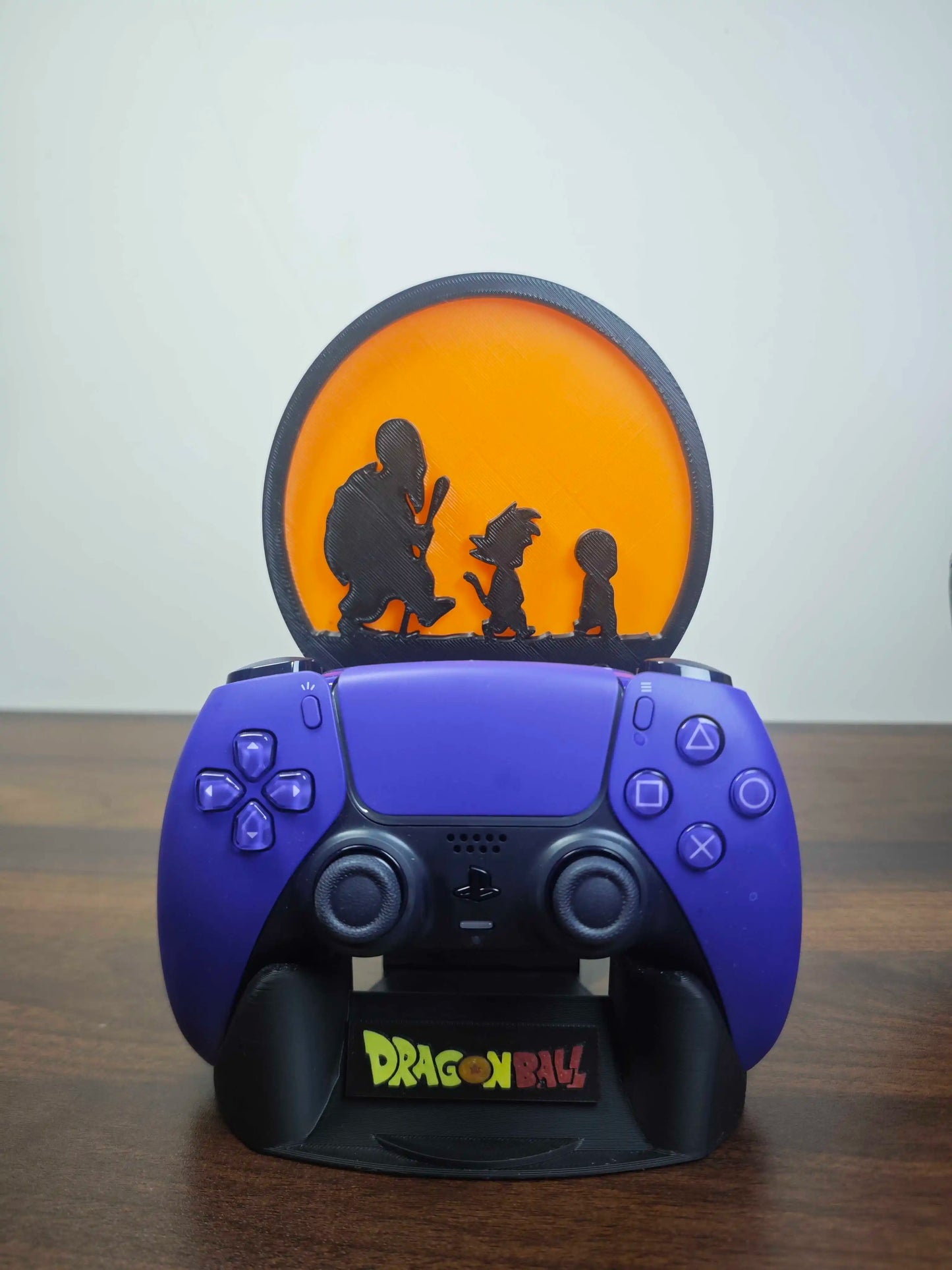 Anime Dragon Ball Z Figure Goku Ps5 Game Controller Stand Creative Headphones Bracket Desktop Ornaments Toy Gifts Handle Bracket
