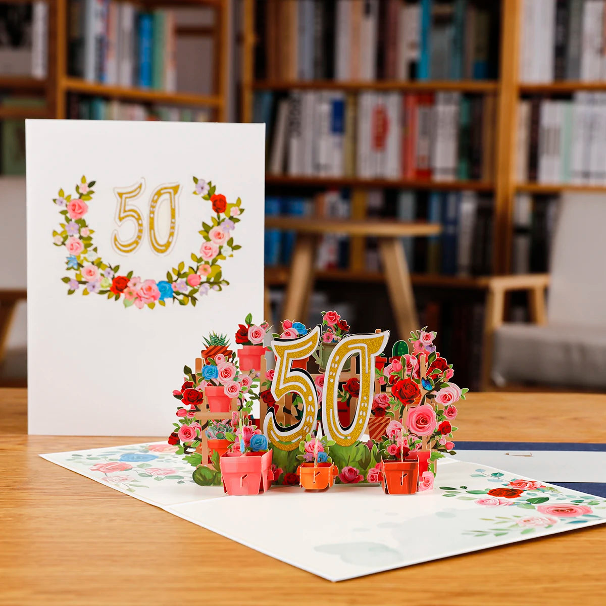 Carte d'anniversaire pop-up 1er 10 28 21 30 Numéro Figure Cartes de vœux 3D pour mariage d'anniversaire