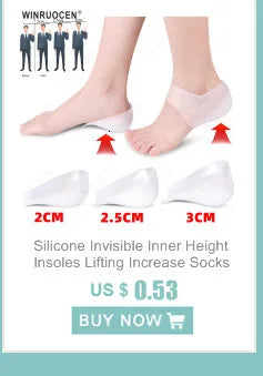 3-9cm Height Increase Insoles for Men Women Elevator Shoes Cushion Unisex Sneakers Heel Lifting Insert Heighten Insoles