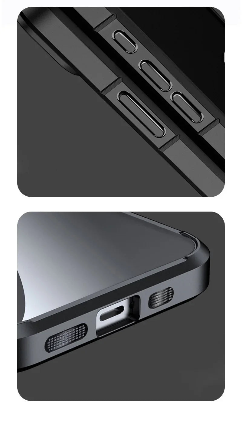 NFC Function Phone Case 3.7 Inches Screen Display Mob for IPhone 13 14 15 Wireless Transmission Screen Projection Phone Case