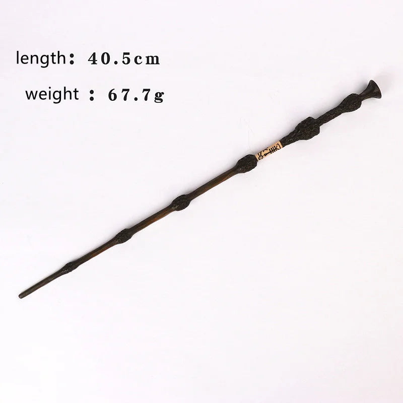 32-41cm Funny Magic Wands Resin Magic Wizard Wand Movie Dumbledore Snape Cosplay Props For Boys Girls Gift