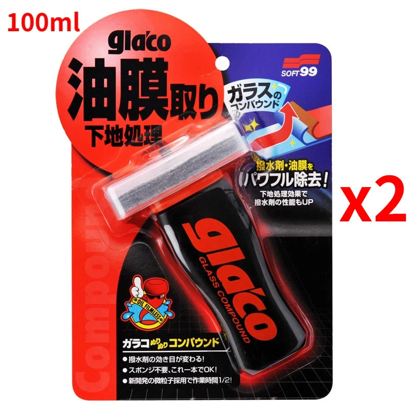 Vidrio para parabrisas de automóvil Soft99 Japan Ultra Glaco de 180 ml, repelente de agua y lluvia, revestimiento hidrofóbico antilluvia para vidrio de automóvil