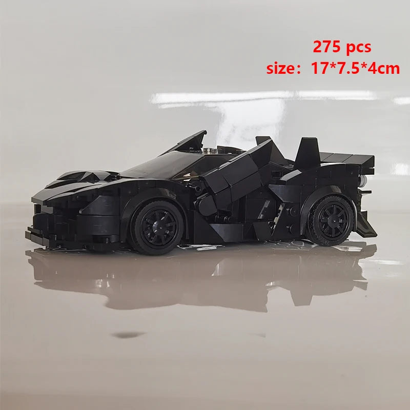 Technical Car City Speed Champion Sports MOC Ideas Creative Racing Car Building Blocks Garage Carro Rennau Voiture Vehicle Toys