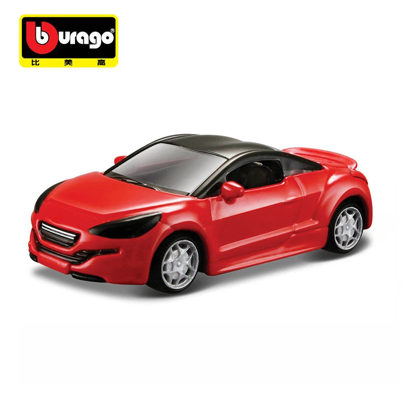 1/64 Simulated Parking Lot Model Classic Static Car Bburago Alloy Diecasting Vehicles Miniature Scene Assembly Display Frame Toy