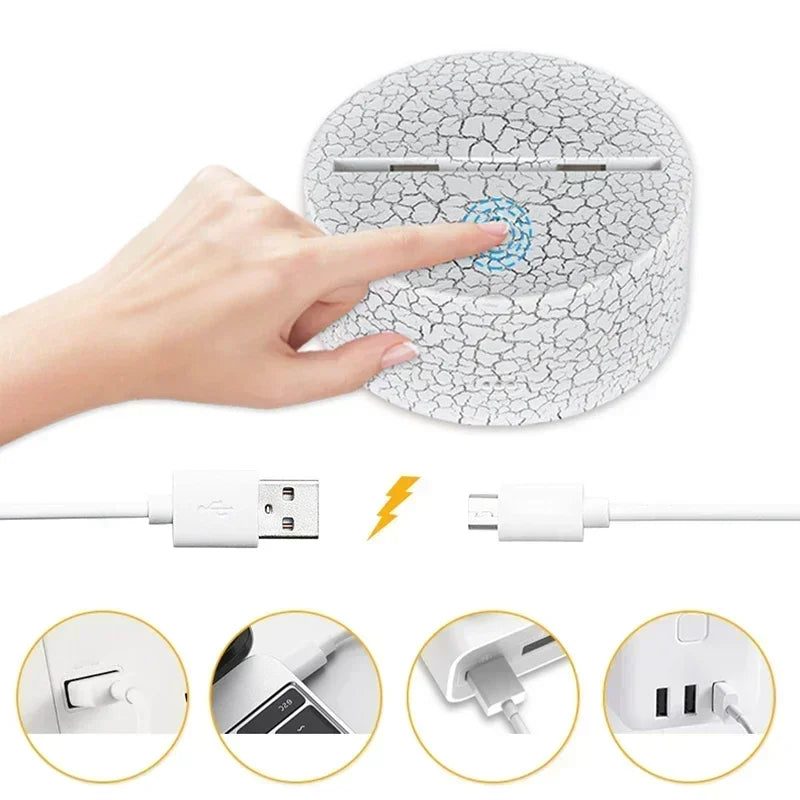Stitch 3D Led Lamps Money Shape Bedroom Bedside Table Lamp Night Light Home Bedroom Office Christmas Decorations Kids Gift Toys