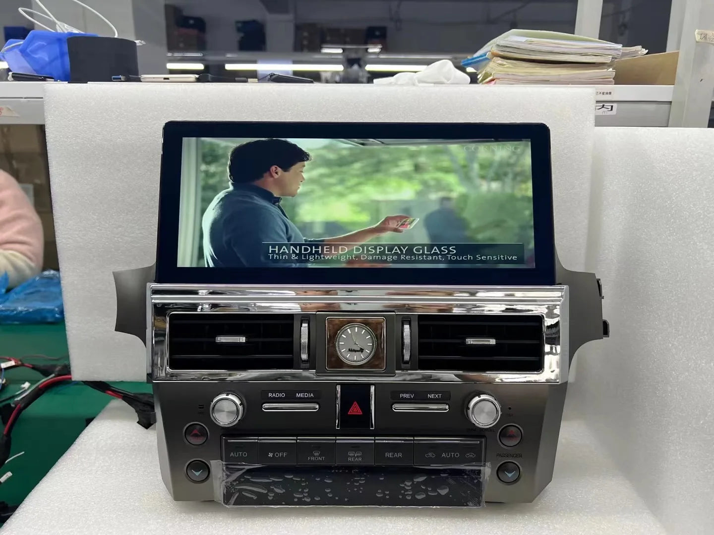 Android For Lexus GX400 GX460 2010-2020 Car Radio 8+256GB Multimedia Player Recorder 12.3" Touch Screen Head Unit Carplay Navi