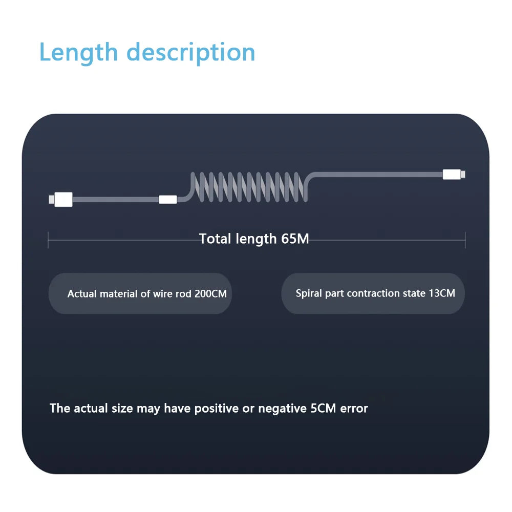 Cable de carga rápida de 120 W, retráctil, de aleación de aluminio, PD, cable de datos USB C para Samsung Galaxy, OPPO, Xiaomi, Huawei, 2 m