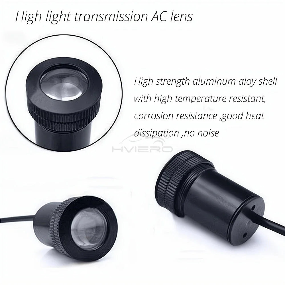 2pcs Car Door Lights Welcome Logo Led Laser Projector Ghost Shadow Line Atmosphere Custom Product Modification Parts Auto Lamps