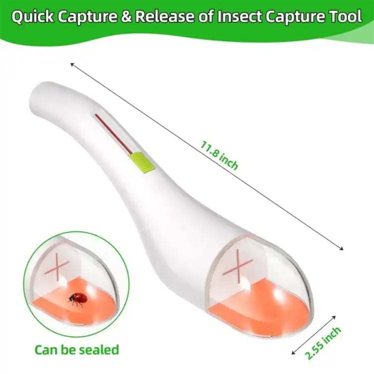 Quick-Release Insect Catching Tool Insect Bug Catcher Magnifying Insect Bug Box Viewing Insects Explore Contactless for Kids