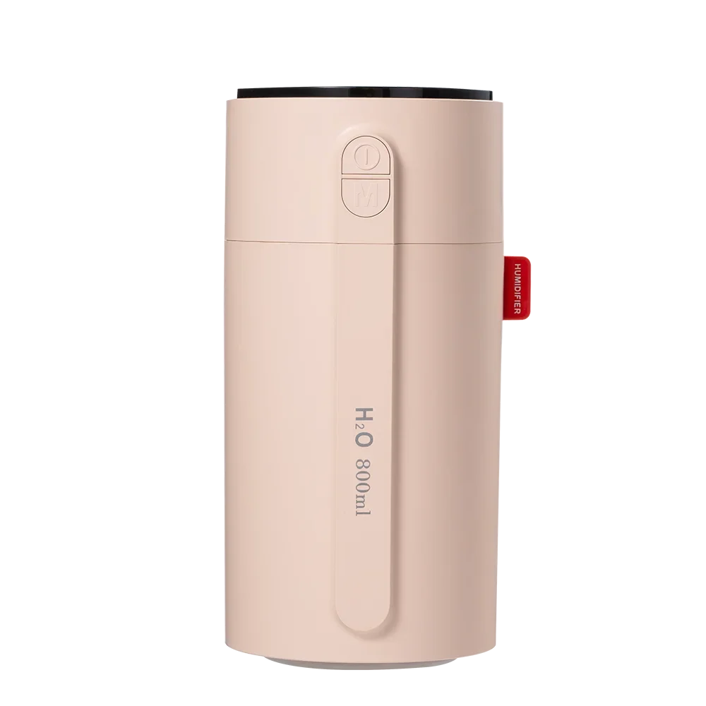 800ML Smart Induction Air Humidifier 2000mAh Battery USB Rechargeable Essential Oil Diffuser Air Humidifier for Home Car