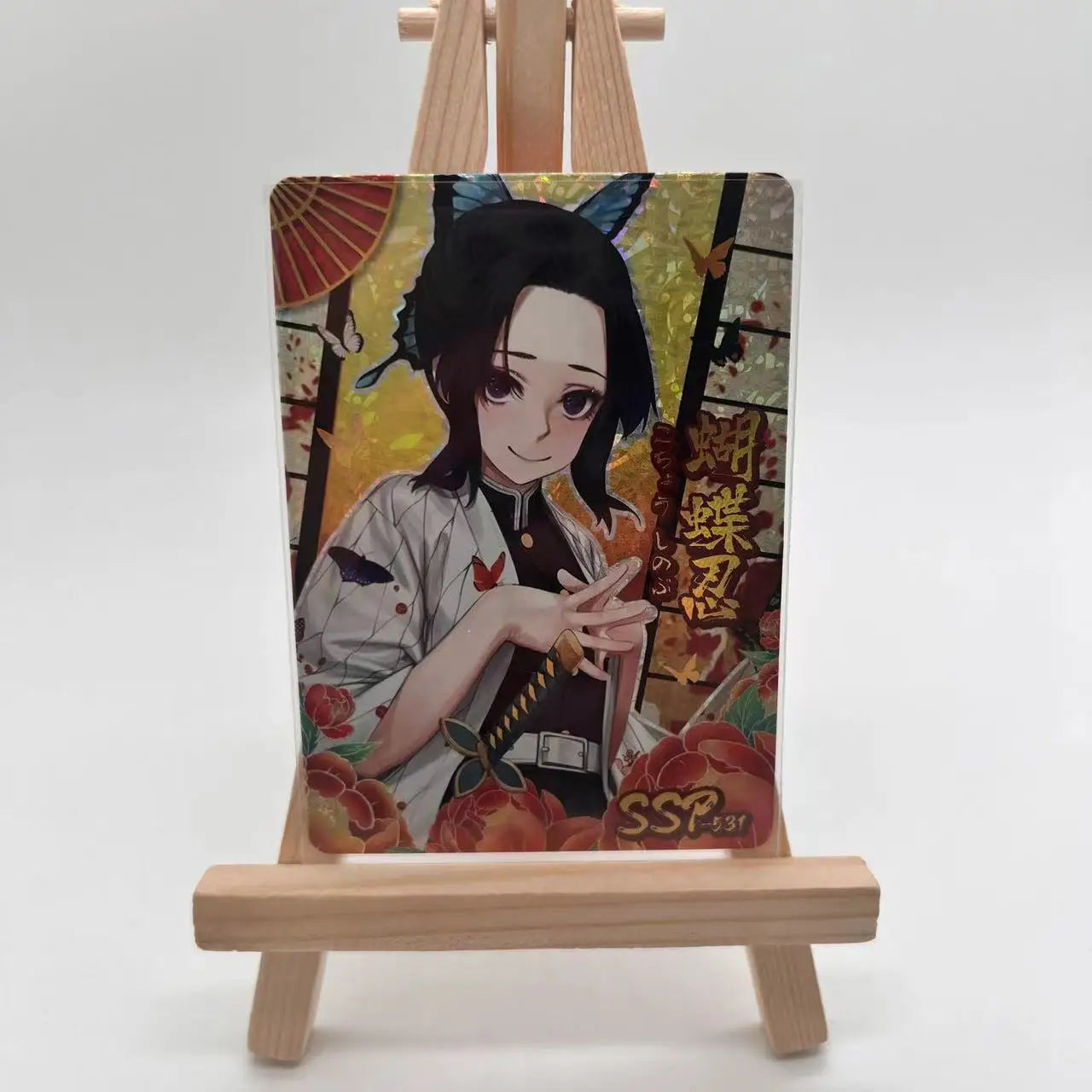 Anime Demon Slayer Kamado Nezuko Agatsuma Zenitsu Douma Akaza Sp Ssp Card Game Collection Rare Card Boy Birthday Present