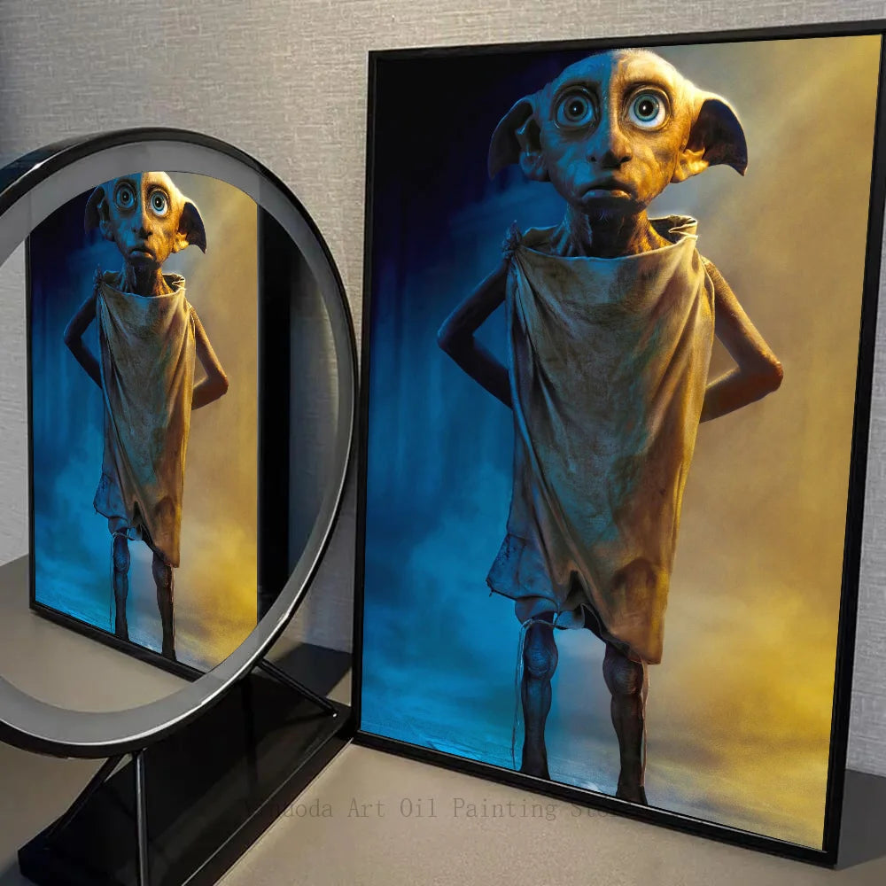 1 póster de Harry Potter autoadhesivo de papel impermeable para decoración de pared de cafetería, bar y habitación