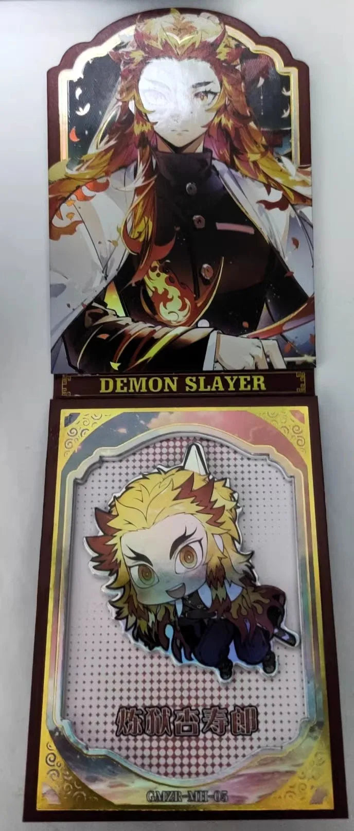 Anime Demon Slayer Kamado Nezuko Tanjirou Kanroji Mitsuri Kochou Shinobu Mh Collectible Card Toys Christmas Birthday Gifts