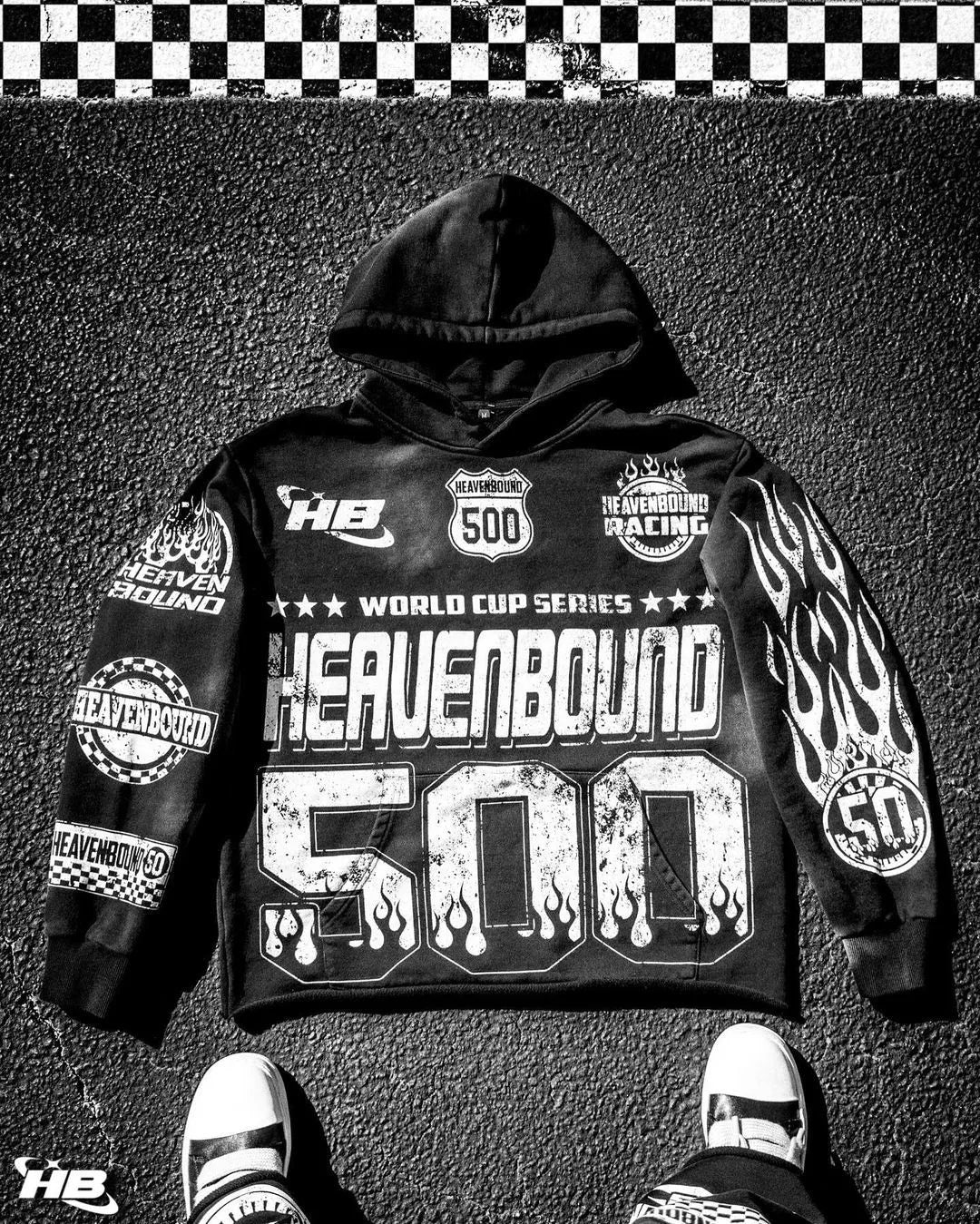Sudadera con capucha estampada Y2k de alta calidad, estilo hip hop, Harajuku, informal, holgada, unisex, de gran tamaño, a la moda