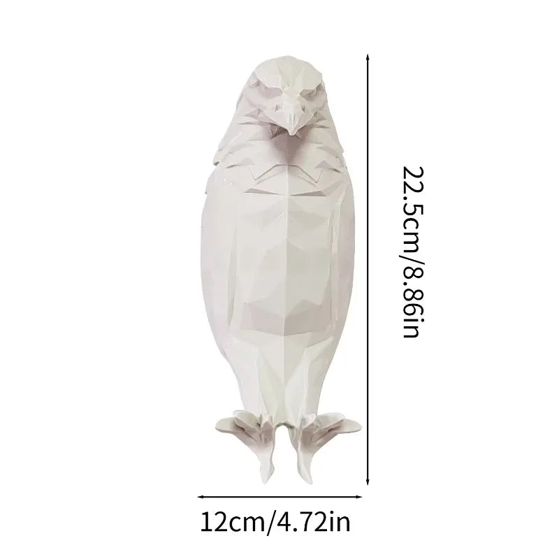 Lámpara de pared navideña con forma de águila, moderna, creativa, 3D, con cuerpo de búho, iluminación de animales, proyector LED para fiestas, regalo