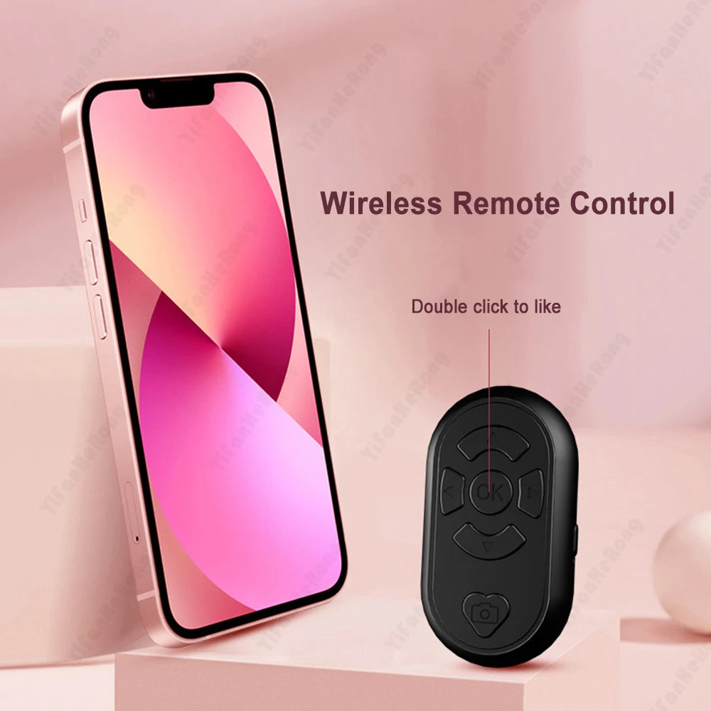 Universal Mobile Phone Selfie Shutter Bluetooth-compatible Remote Control Button For Tik Tok e-book Wireless Controller