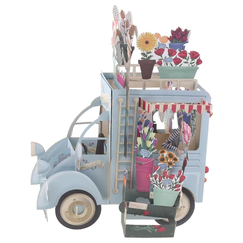 38 Styles 3D Pop Up Greeting Card Love In Hands Birthday Wedding Halloween Christmas Valentines' Day New Year Xmas Kids Gift
