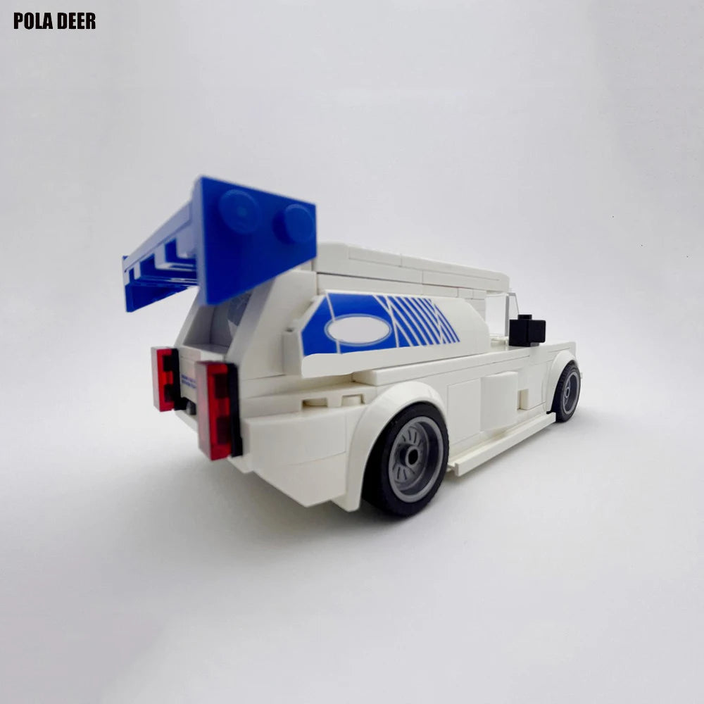 Poladeer 270 piezas 1984 Transport Super Truck Diseño creativo Ensamblaje Bloques de construcción personalizados Rompecabezas Modelo Niño Juguete Regalo de vacaciones