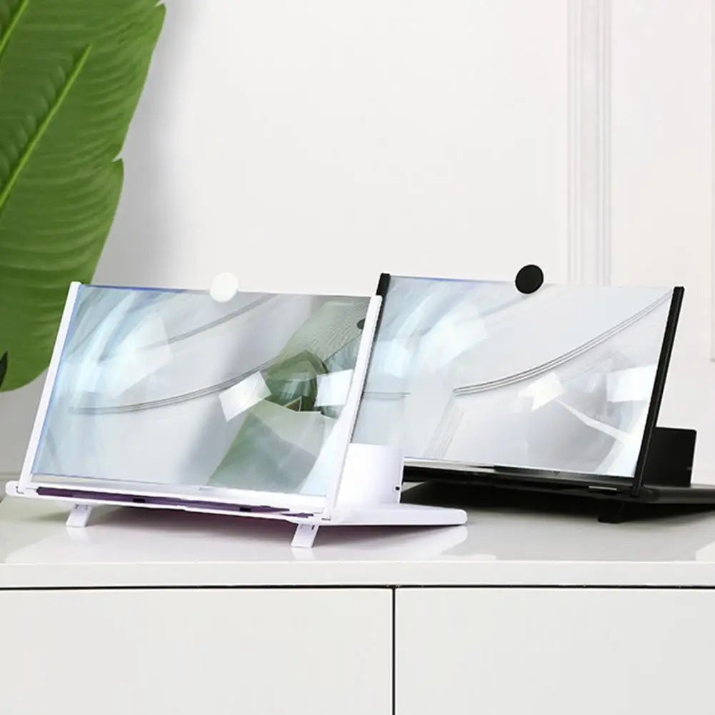 Lupa de pantalla de teléfono móvil de 14 pulgadas Lupa de pantalla de teléfono inteligente portátil de 14 pulgadas para ver videos de alta definición, jugar y ver películas