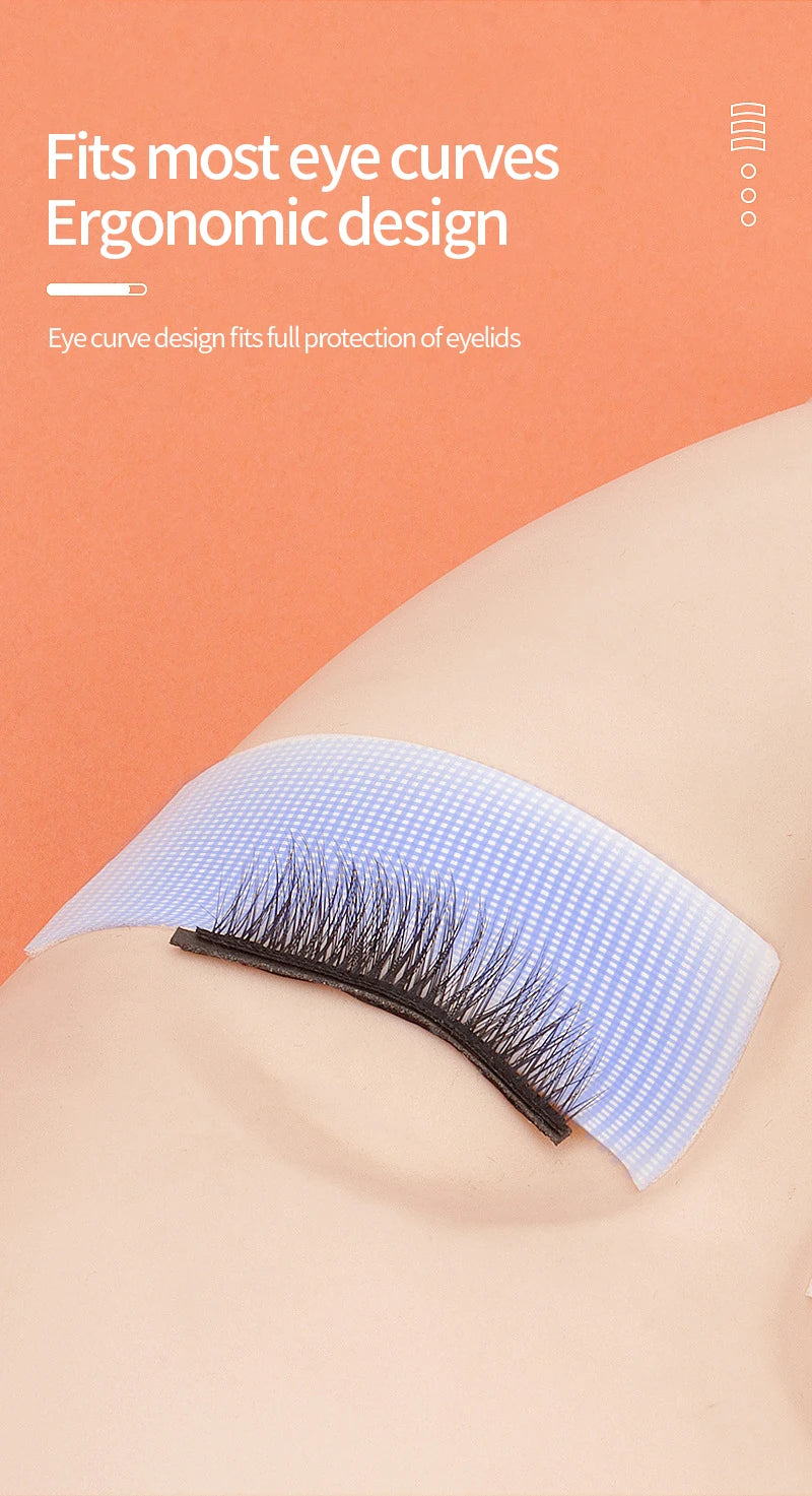 110 piezas/rollo de almohadillas de espuma micro para los ojos, cintas para extensiones de pestañas, accesorios de maquillaje, suministros para levantamiento de pestañas, almohadillas de espuma micro para debajo de las pestañas