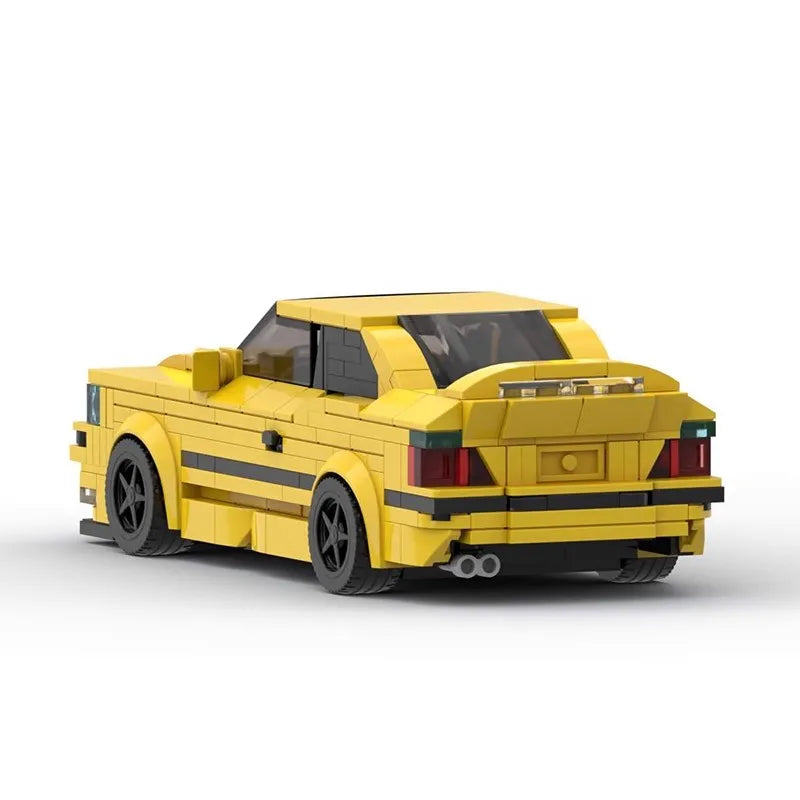 Bricklink Technical Car City Speed Champions M3 E30 E36 E46 GTR 635CSi 850CSi Vehicles Sets Building Blocks Toys Children Gift