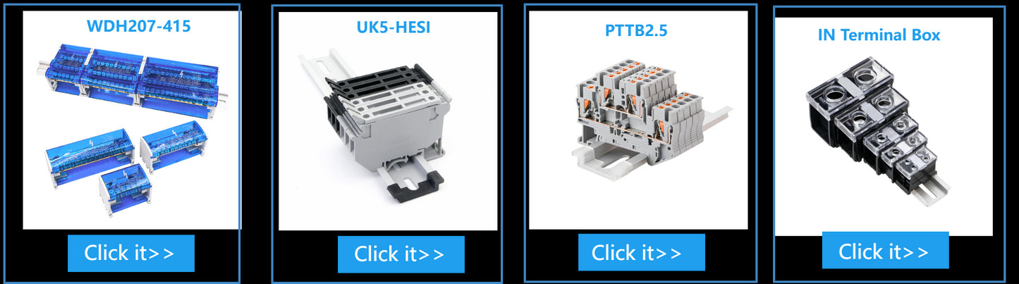 10 piezas Bloque de terminales de riel DIN UK-2.5B Cable Conductor eléctrico Conector universal Bloque de terminales de conexión por tornillo UK2.5B