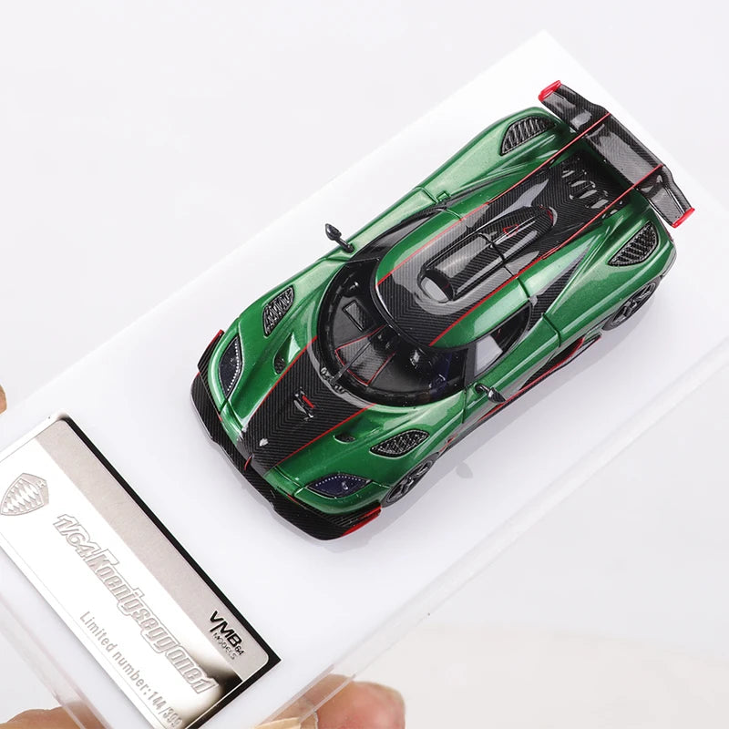 VMB 1:64 One 1 Blue/Silver Resin Model Car Limited Edition