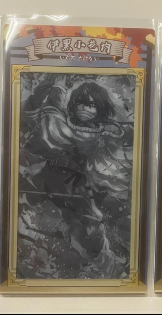 Anime Demon Slayer Quicksand Cards Kanroji Mitsuri Kochou Shinobu Iguro Obanai Uzui Tengen Collection Cards Birthday Gifts Toys