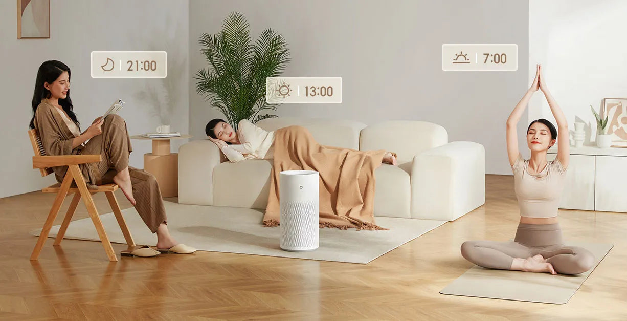 Humidificateur intelligent Xiaomi Mijia Pure 2 humidificateurs sans brume 600 ml/h pour désodorisant domestique humidificateurs huiles essentielles aromathérapie