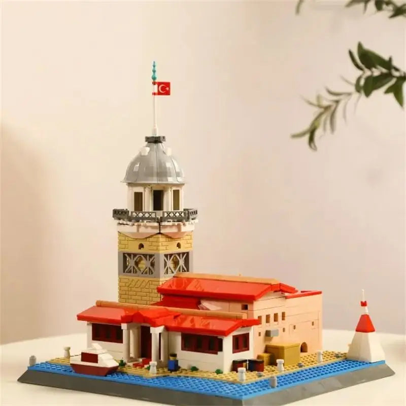 Wange Blocks World Architecture Building Bricks Castle Villa House Big Ben Church DIY Toys for Man Gifts Girl Adult Present