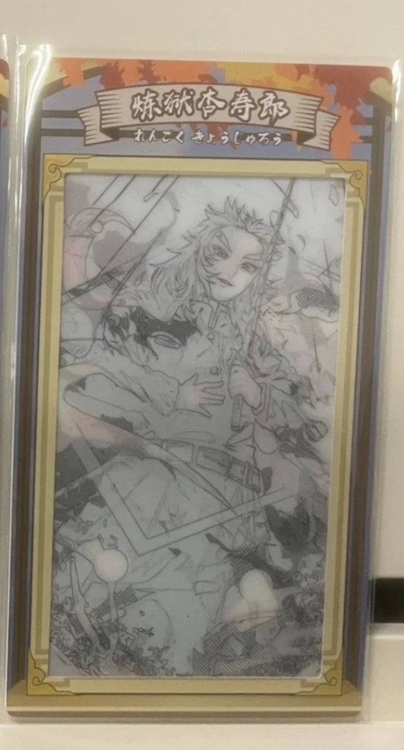 Anime Demon Slayer Quicksand Cards Kanroji Mitsuri Kochou Shinobu Iguro Obanai Uzui Tengen Collection Cards Birthday Gifts Toys