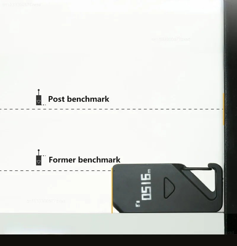 Telémetro láser de alta precisión SATA de Xiaomi, mini regla electrónica infrarroja, herramientas de medición láser de alta precisión para ingeniería